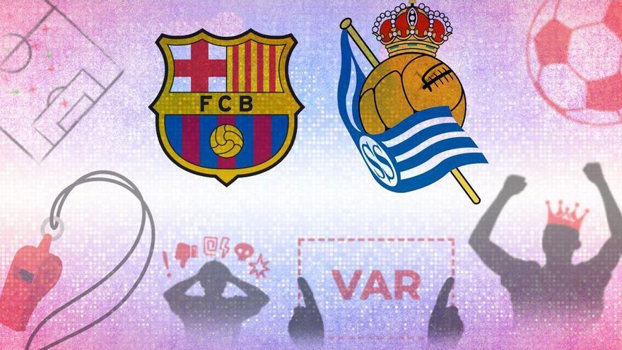 La contracrónica del Barça - Real Sociedad de Copa: el VAR evita otra pifia de Gil Manzano
