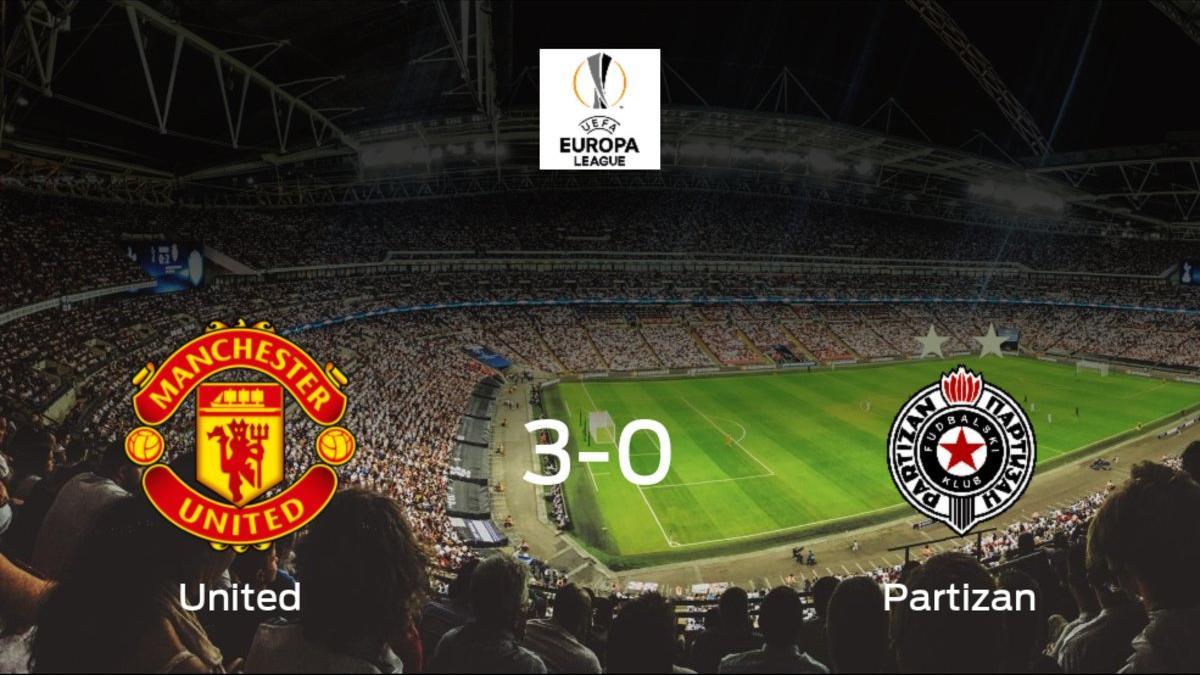 Los tres puntos se quedan en casa: goleada del Manchester United al Partizan (3-0)