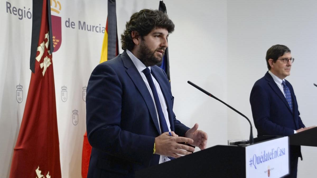López Miras: &quot;Los anuncios del Gobierno sólo están generando incertidumbre&quot;