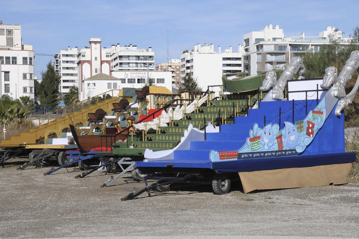 Los últimos detalles para la Cabalgata de los Reyes Magos en Alicante
