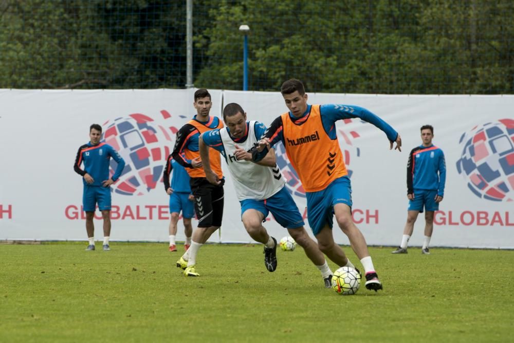 Entrenamiento del Real Oviedo