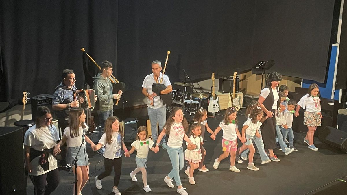 Concierto de fin de curso de la Escuela Municipal de Música del pasado verano.