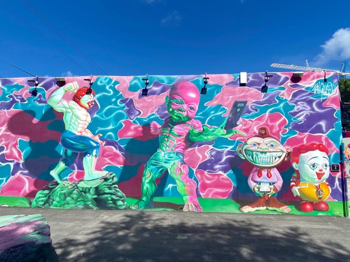Antes de la llegada del arte urbano, el barrio era una de las zonas más conflictivas de Miami