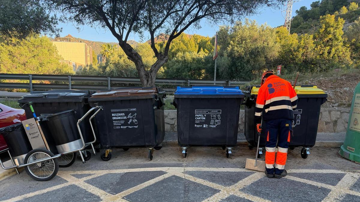 Benicàssim incrementa la recogida selectiva de envases de plástico en un 62,15%`.