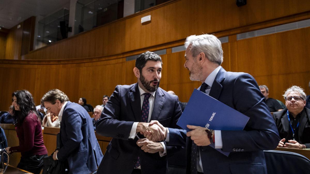El presidente de Vox da por hecho que el pacto en Aragón llega "en las próximas horas"