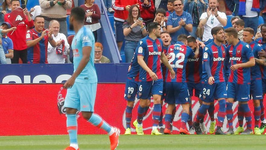 El Levante cerró LaLiga con el 2-2 ante el Atlético de Madrid.