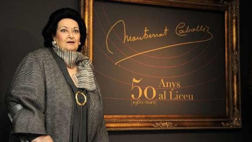 Montserrat Caballé, medalla de Oro de Barcelona