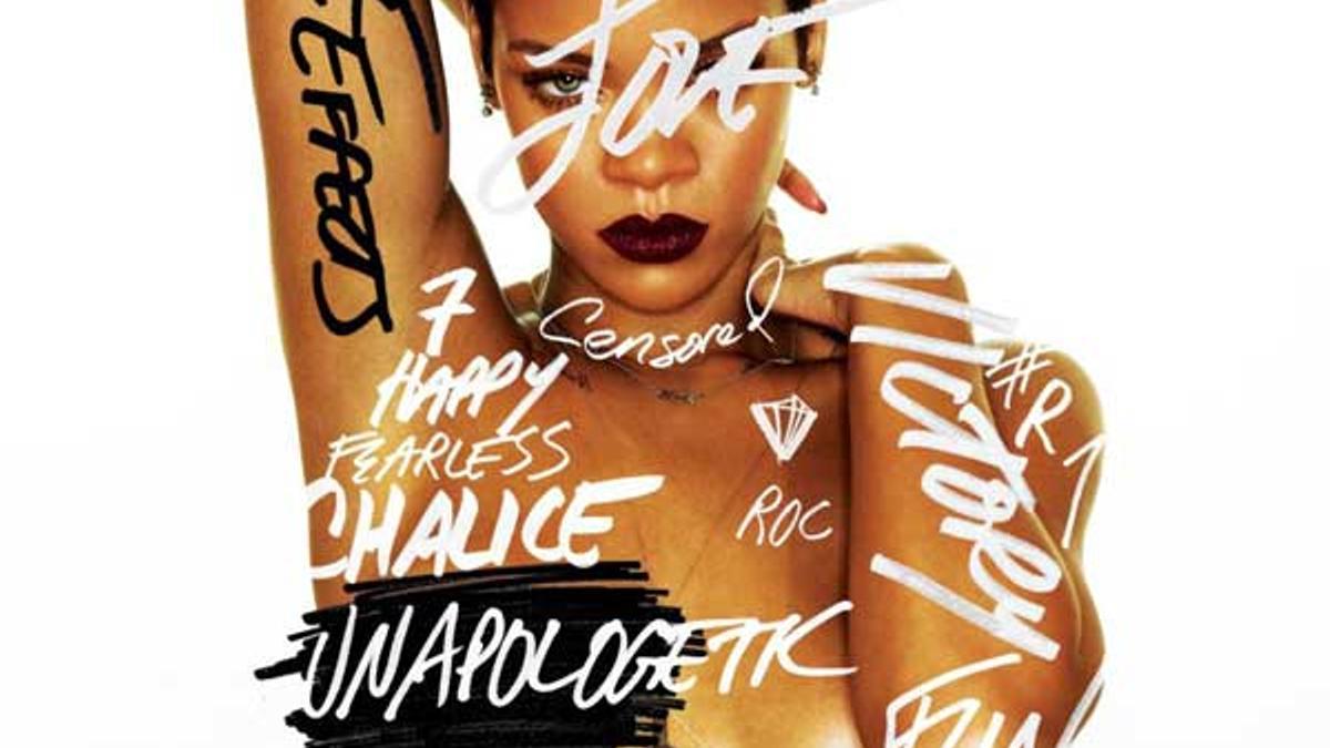 Rihanna desnuda en la portada de su nuevo disco