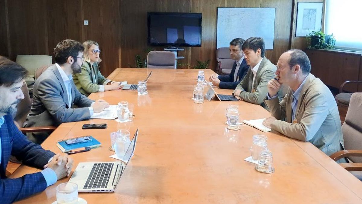Por la izquierda Manuel García, Joan Groizard, Judith Carreras, Juan Carlos Campo, Borja Sánchez y Javier Cueli.