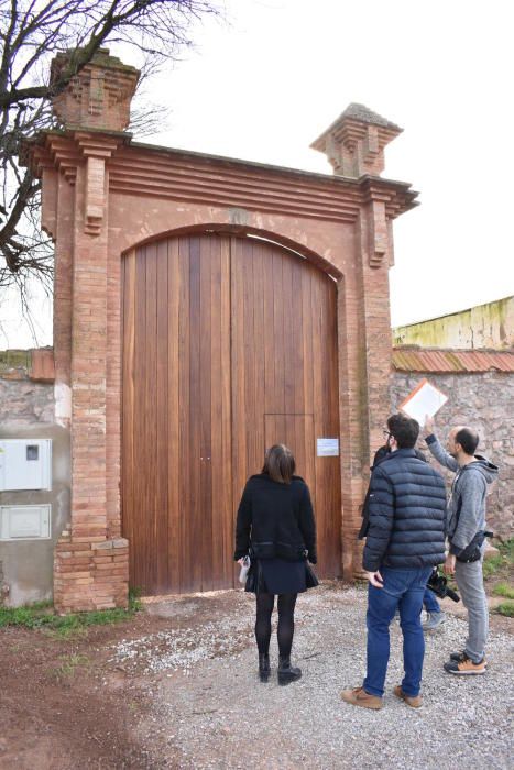 L'Ajuntament de Manresa adequa l'espai d'accés a la Torre Lluvià