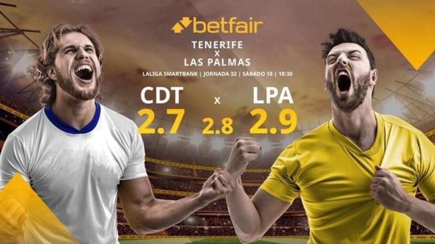 CD Tenerife - UD Las Palmas: alineaciones, horario, TV, estadísticas y pronósticos