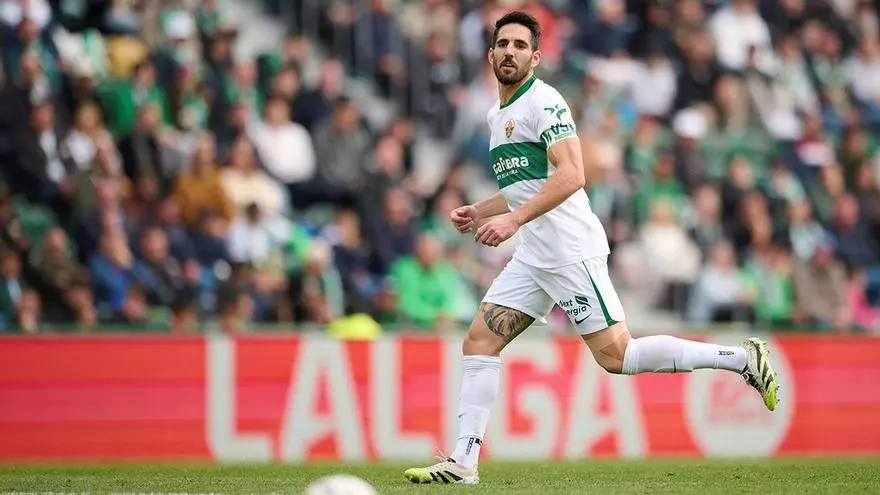 Elche CF - RCD Mallorca : El penalti por manos de Pedro Bigas