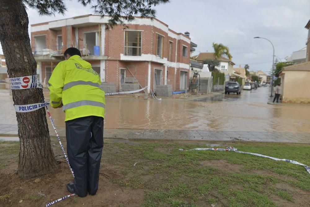 Borrasca Gloria: lluvias e inundaciones en Los Alcázares y San Javier