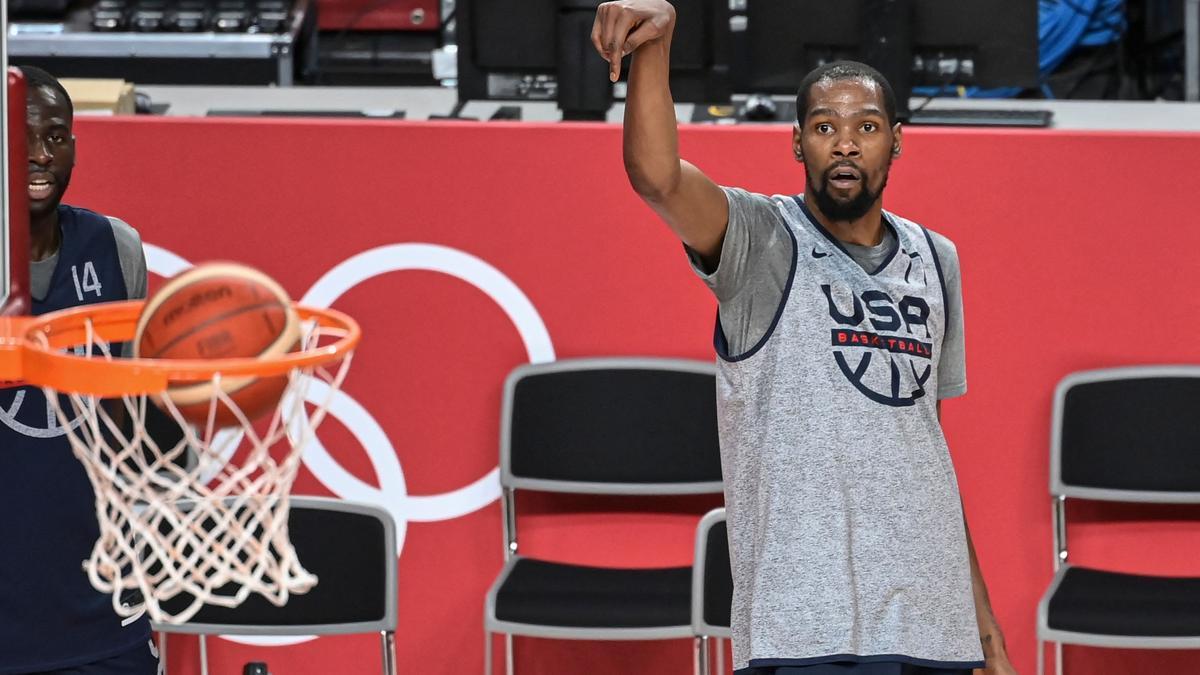 Durant espera ayuda de sus tres compañeros para lograr un nuevo oro para Estados Unidos