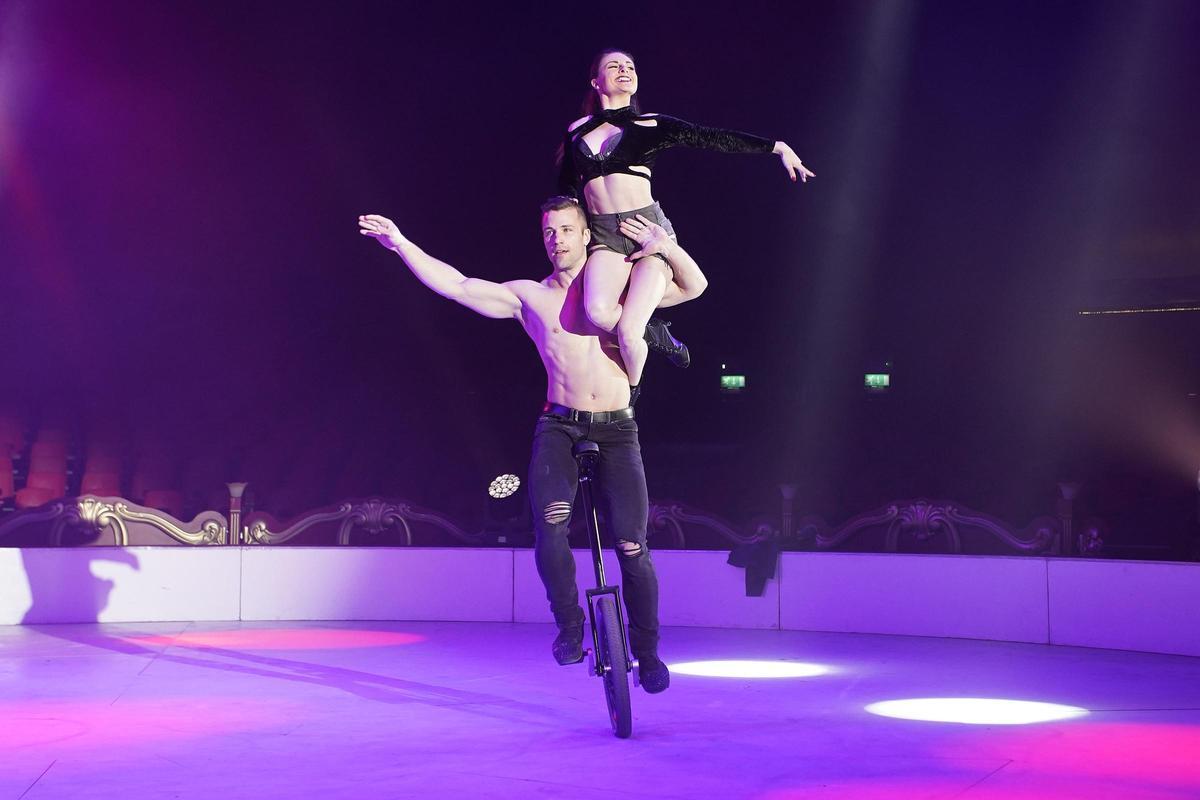 Les fotos dels assajos dels espectacles del Festival Internacional del Circ de Girona