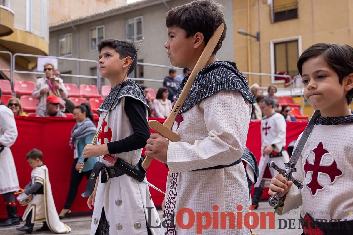 Desfile infantil en las Fiestas de Caravaca (Bando Cristiano)