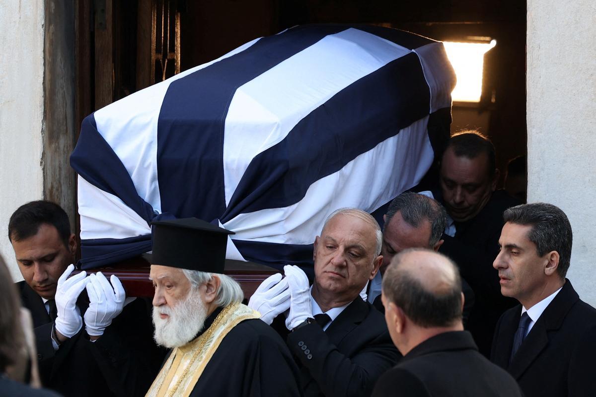 Funeral del rey Constantino de Grecia en Atenas