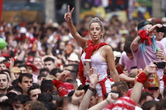 Chupinazo de los Sanfermines 2022