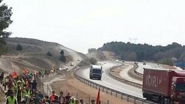 Marcha por la Dignidad, esta semana.