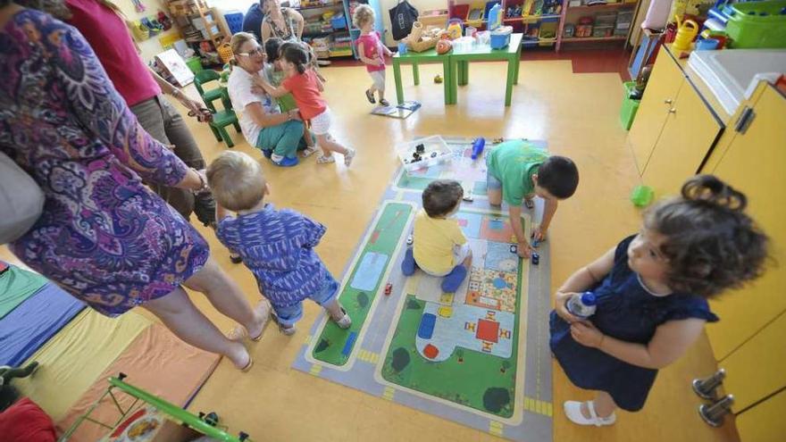 La escuela infantil de Monte Alto en el inicio del curso pasado.