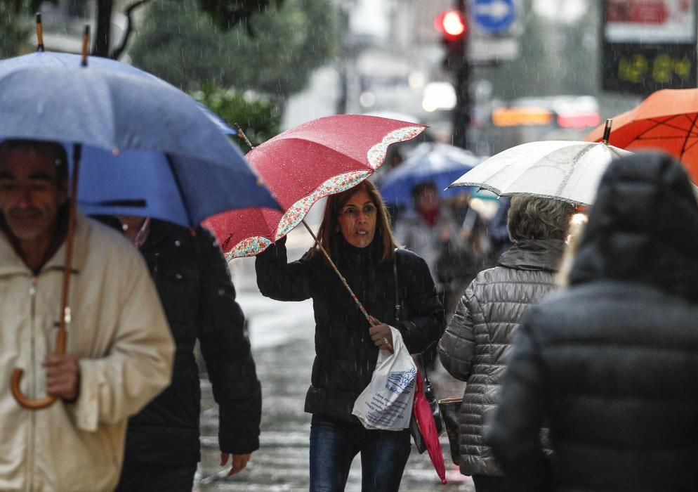 Ola de frío y lluvias en el Principado