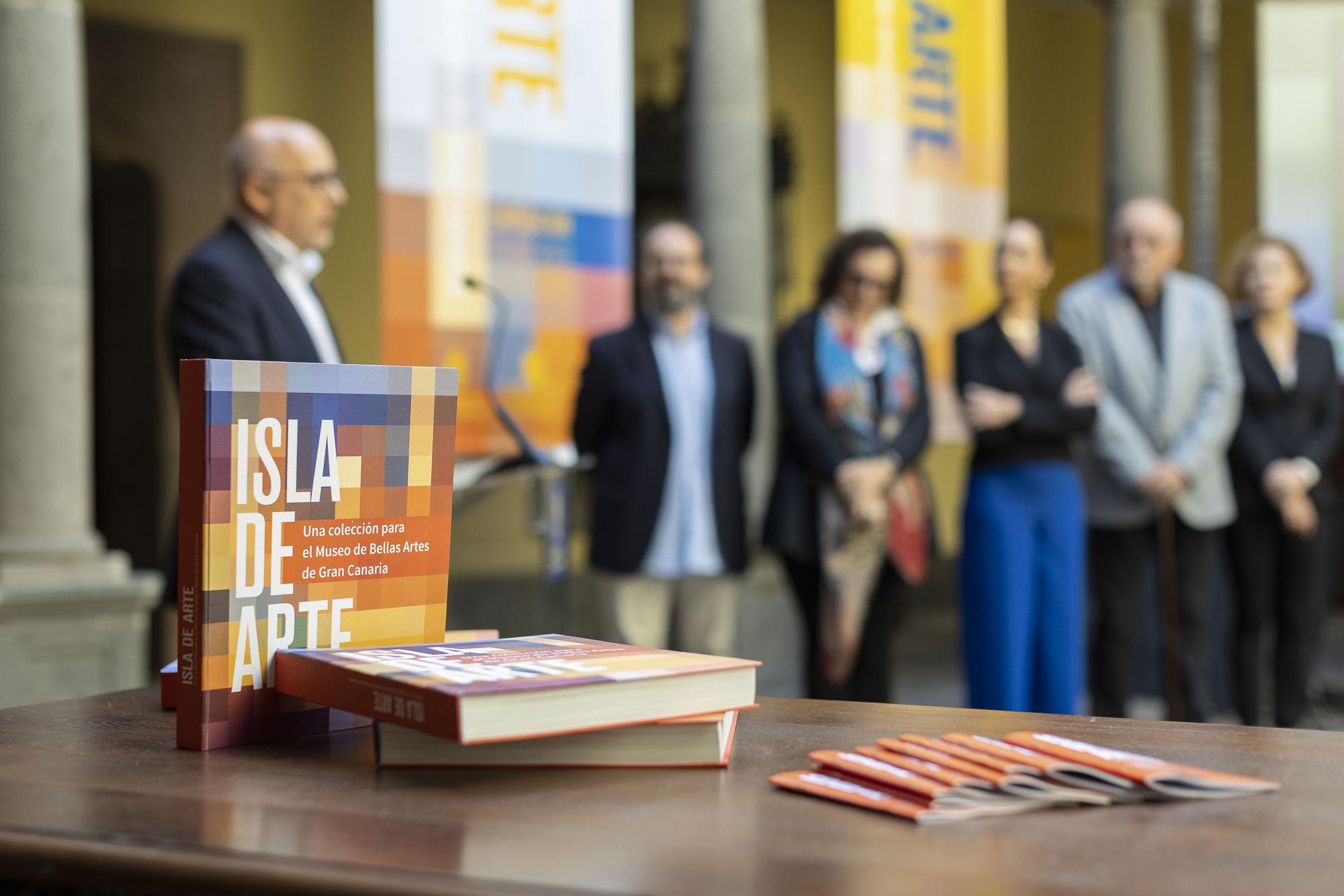 Presentación de la exposición "Isla de Arte. Una colección para el Museo de Bellas Artes de Gran Canaria"