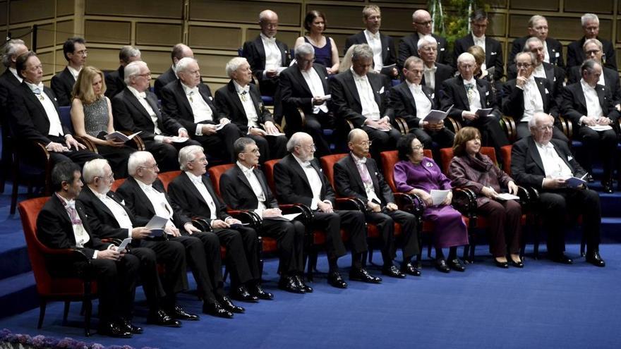 Ceremonia de los premios Nobel.