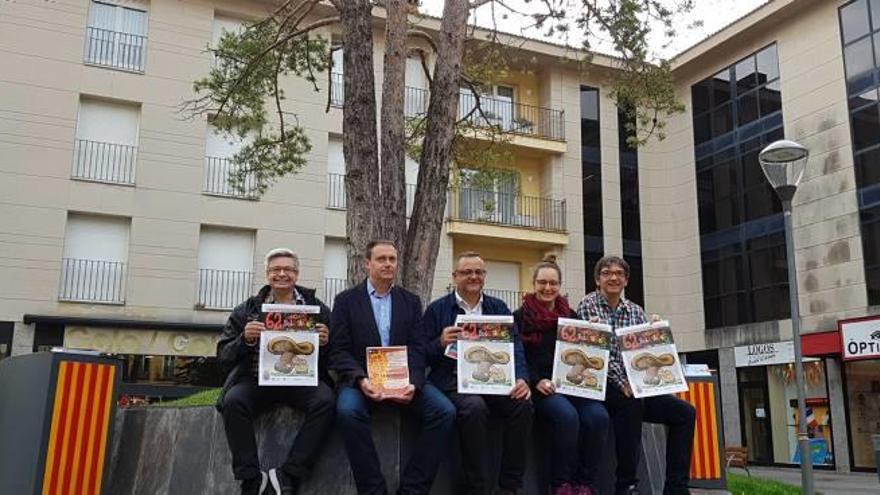 Presentació de la festa boletaire a Berga, ahir