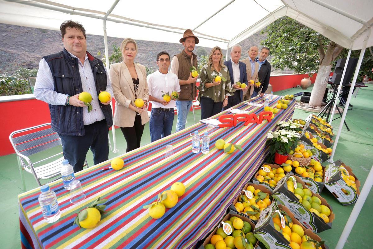 Firmantes del Convenio de la Naranja de Telde
