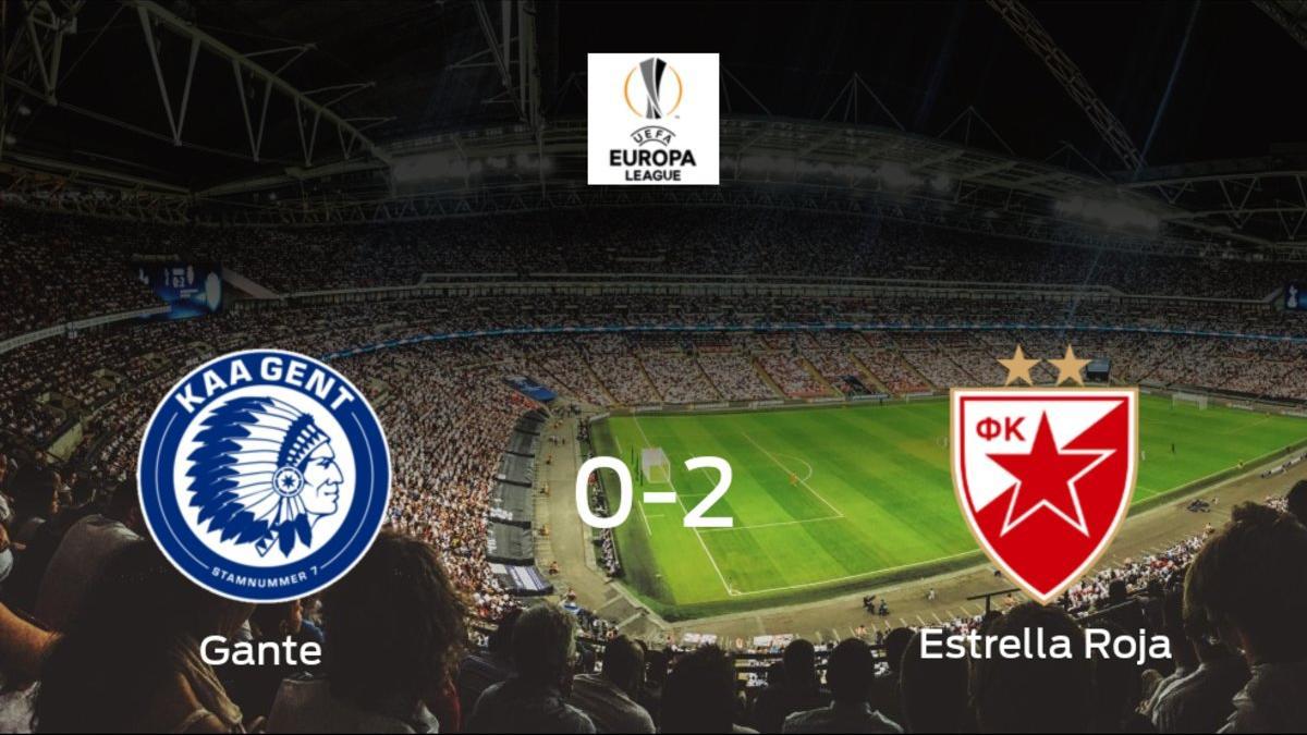 El Estrella Roja de Belgrado se impone al Gante y consigue los tres puntos (0-2)