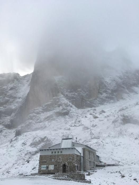 Llega la nieve a Asturias