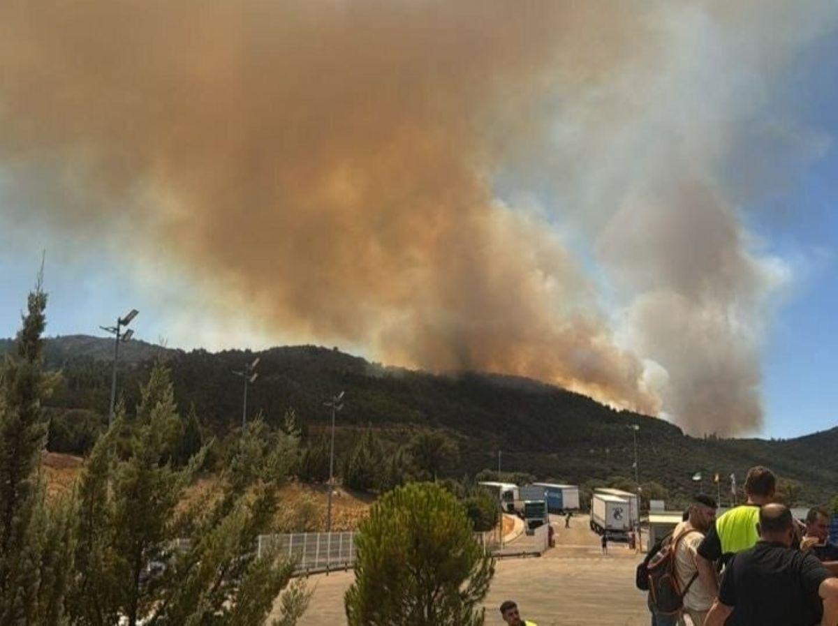 Incendio en Las Navas, en Herrera del Duque