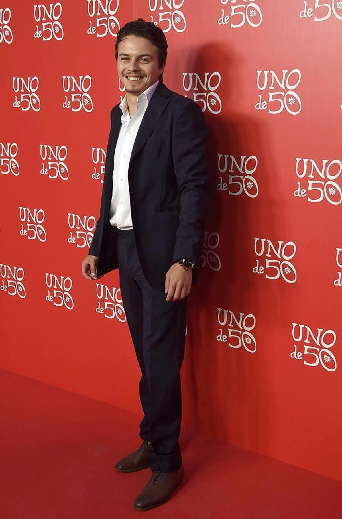 Egor Tarabasov en la fiesta del 20 aniversario de Uno de 50.