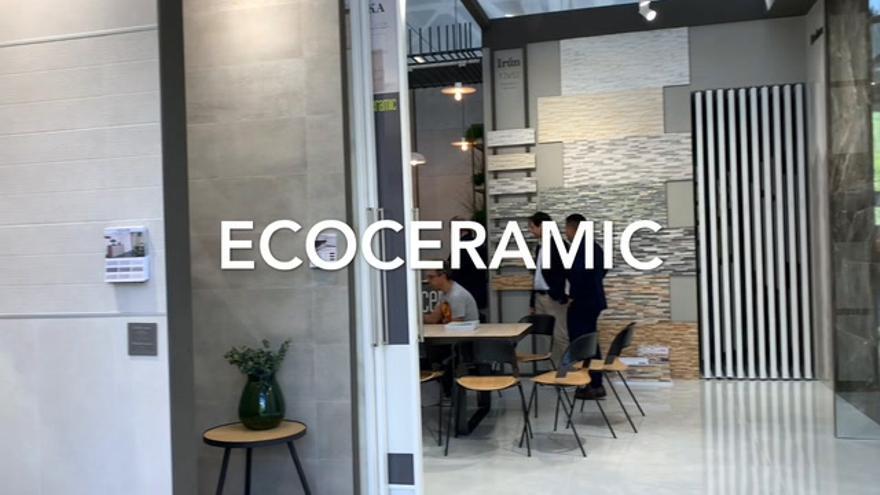 El estand de Ecoceramic en Cersaie 2019