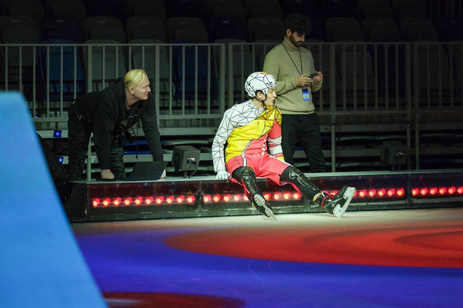 El Circo del Sol estrena en Málaga su espectáculo de patinaje sobre hielo