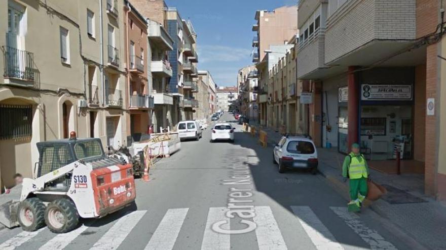 Imatge del carrer Nou de Valldaura