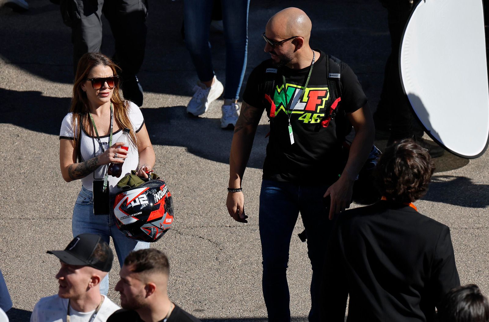 Cientos de personas acuden a Cheste para no perderse las carreras de MotoGP