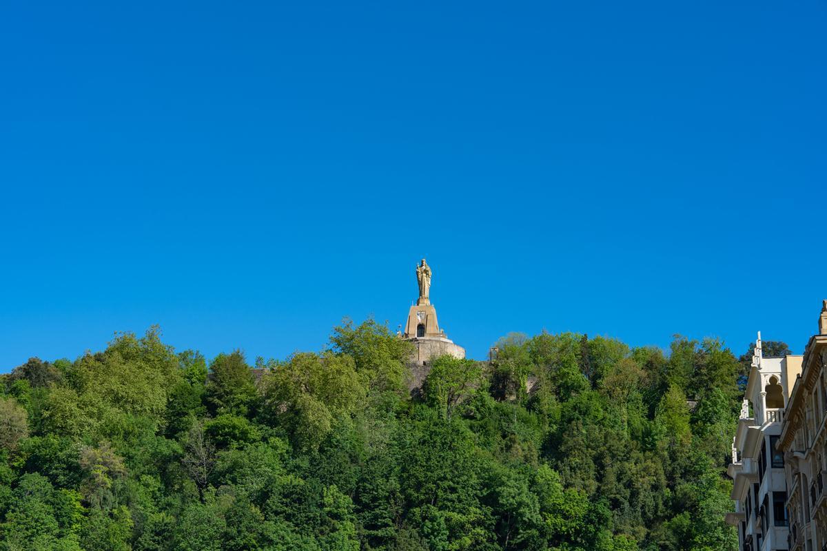 Sagrado Corazon de Jesus en San Sebastian.