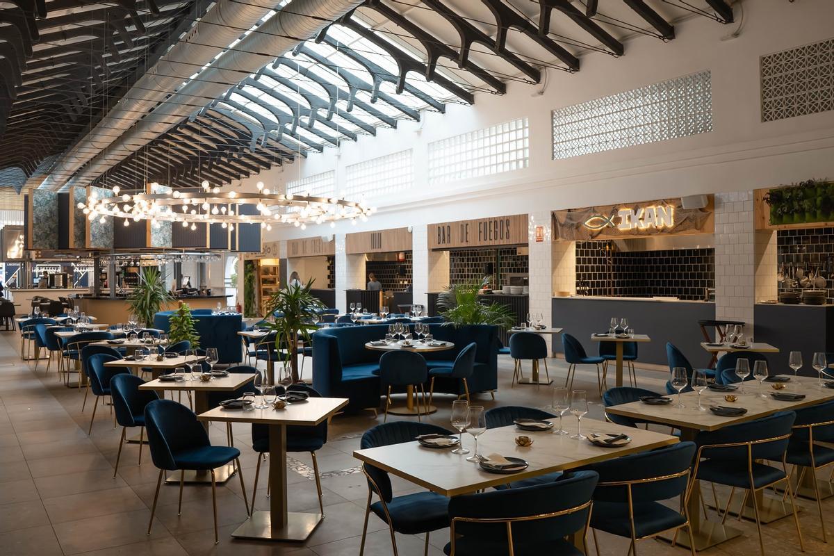 El restaurante Ikan es la apuesta más selecta del nuevo Mercado de Abastos de Estepona.