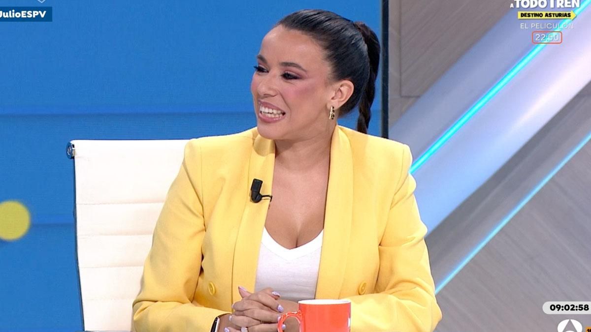 Sarah Santaolalla en 'Espejo público'