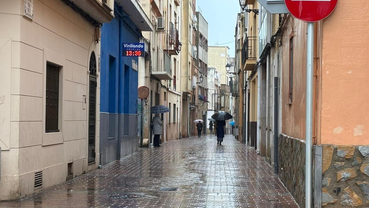 Imagen de Benicarló este miércoles, donde no se registraron incidentes.