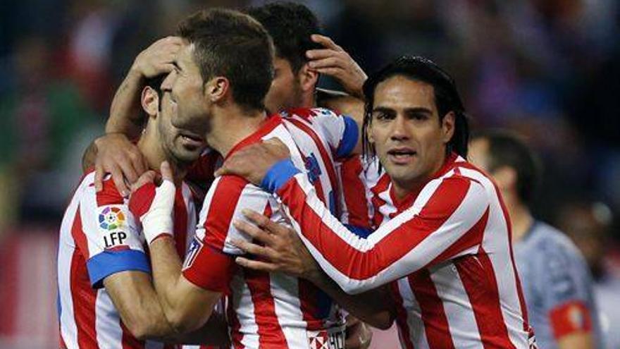 Falcao y el Atleti, abonados al triunfo