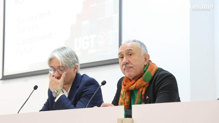 Intervención del secretario general de UGT, Pepe Álvarez, en el 10º Congreso de UGT-PV