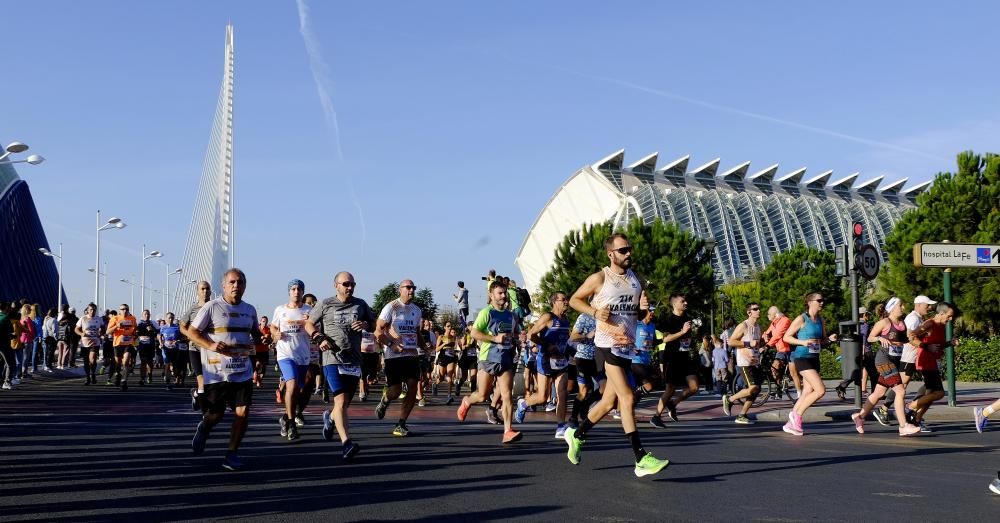 Las mejores imágenes del Medio Maratón Valencia Tr