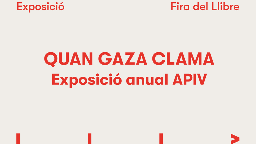 Cuando Gaza clama: Exposición anual de APIV