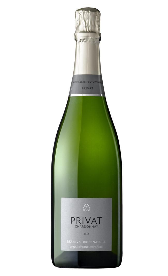 Cava Privat Chardonnay Brut Nature Reserva, ecológico