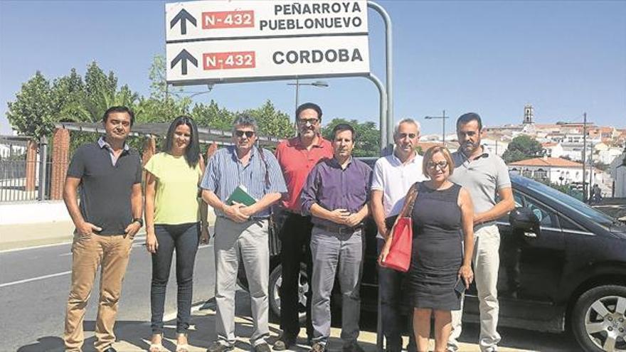 Municipios afectados por la N-432 reclaman su conversión en autovía