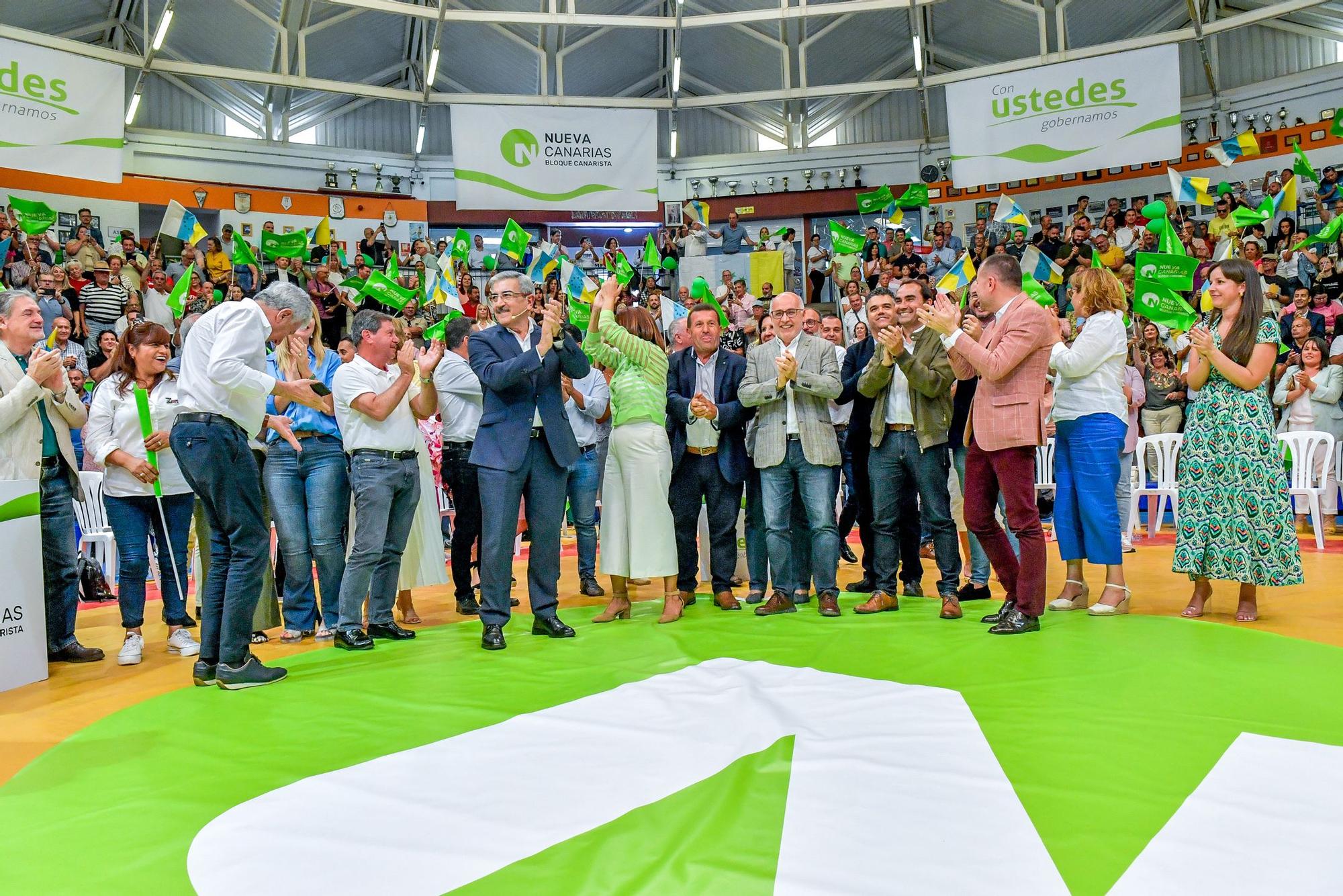 Presentación de candidaturas de Nuevas Canarias a las elecciones del 28M