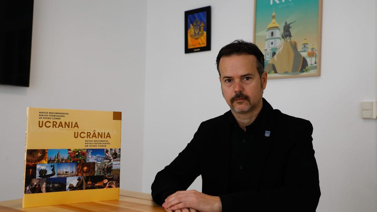 Pablo Gil, cónsul honorario de Ucrania en València.