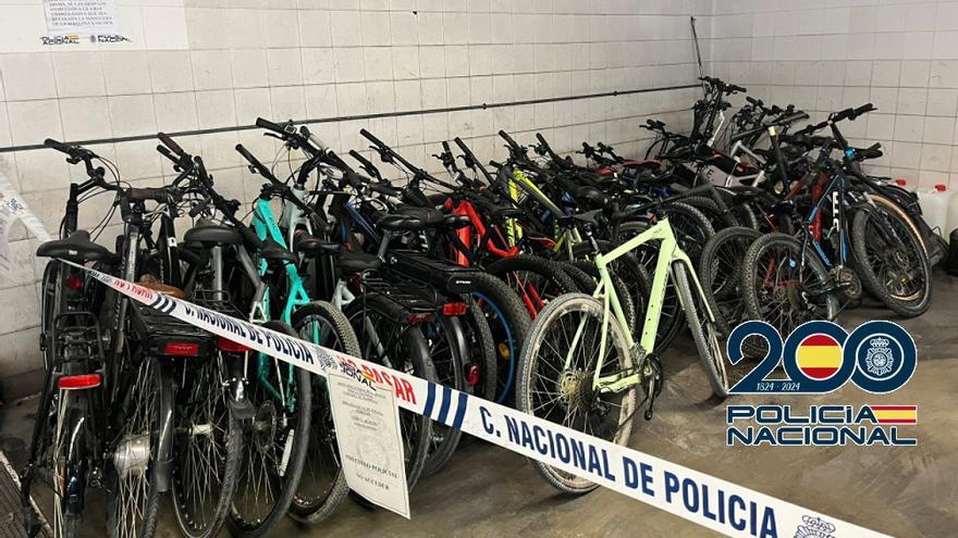 Detenido tras recuperar más de 30 bicicletas robadas en Marbella